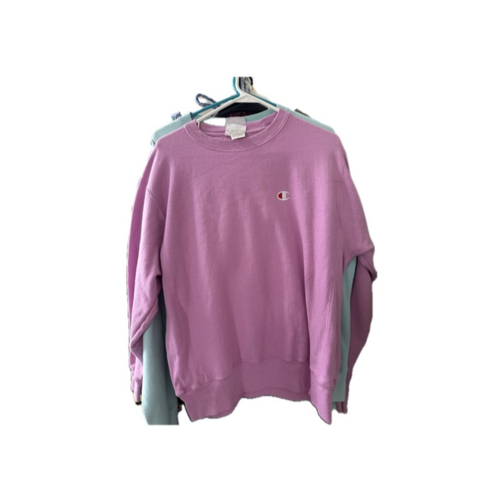 Champion Purple Sweatshirt crewneck